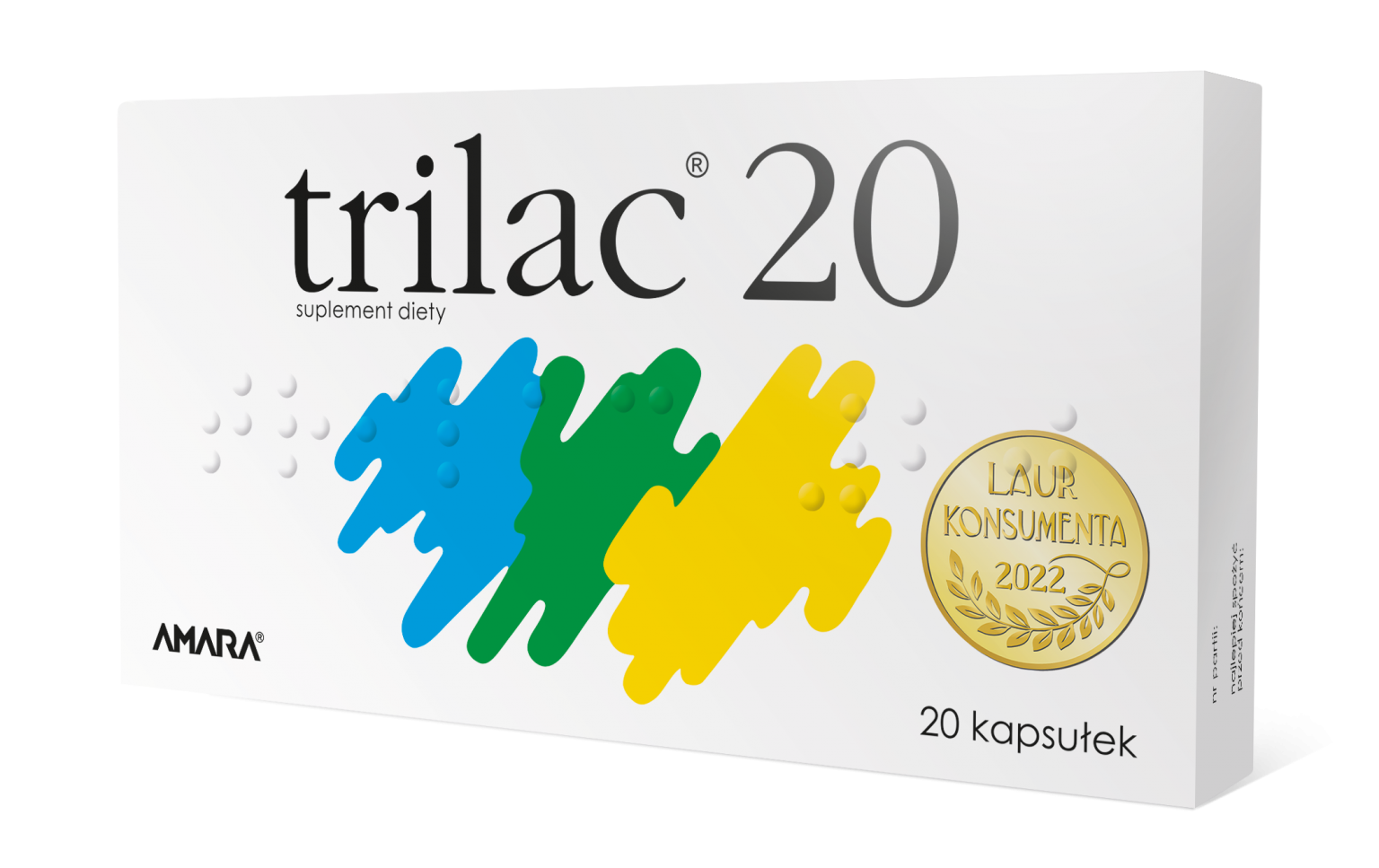 Trilac 20 Probiotyk Na Jelita I Odporność Trilac 7009